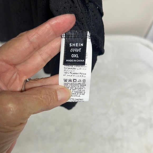 SHEIN Black Mini Dress wear with leggings or as dress - Picture 6 of 12